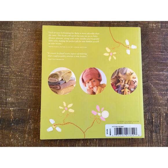 NEW Knitting For Baby Pattern Book Learn to Knit w/ More than 60 Illustrations - Picture 9 of 10